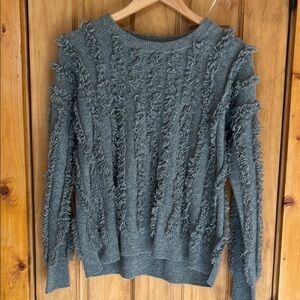 MADEWELL Gray Textured Women's Sweater. Size XSmall.